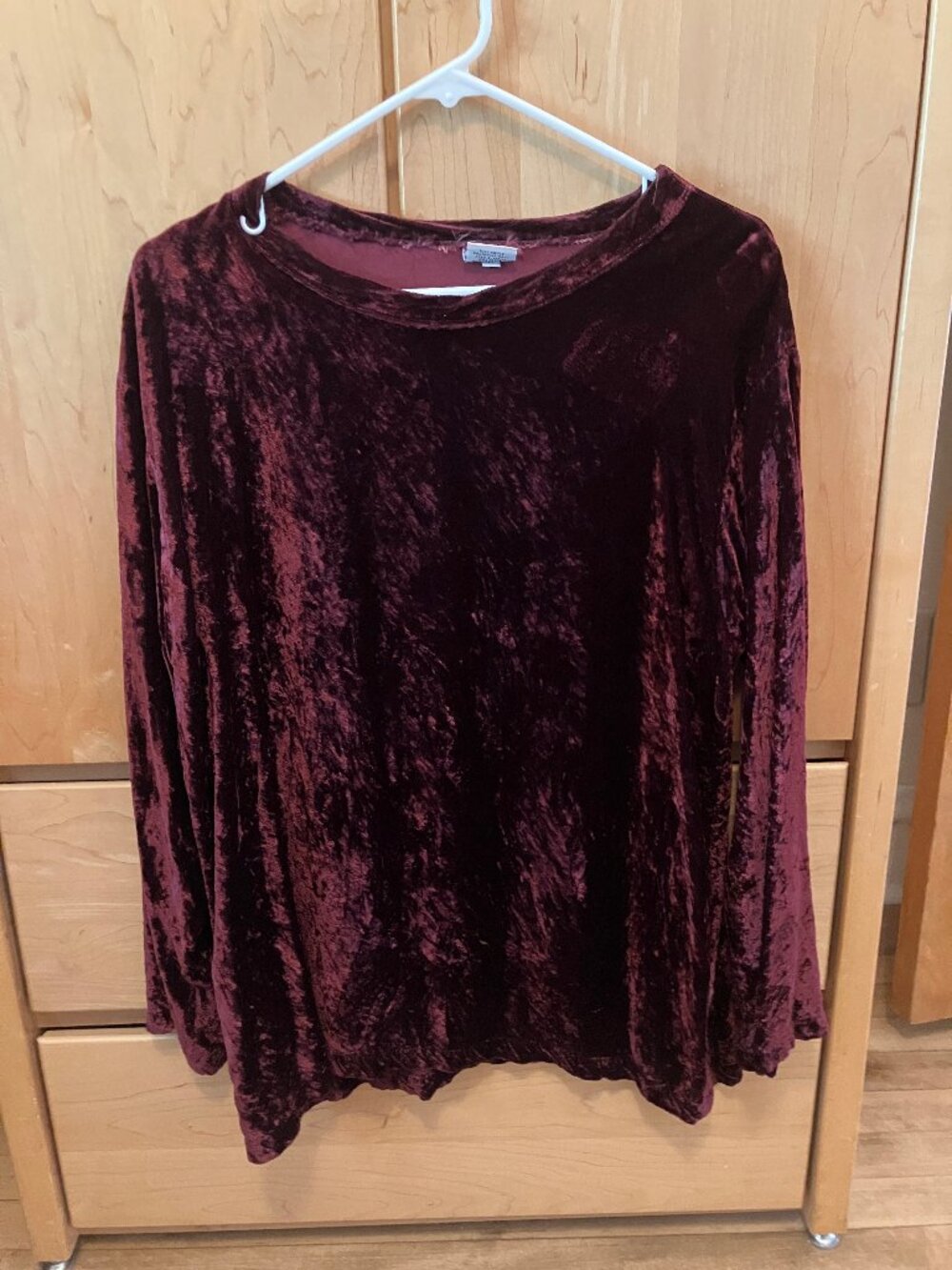 CP Shades Crushed Velvet Top